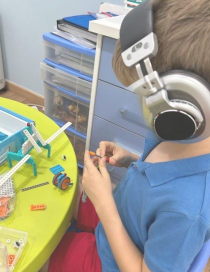 Post de Instagram de estimulación temprana morada – 2